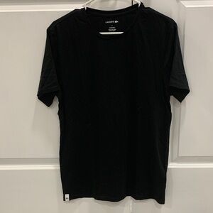 Lacoste Black Short Sleeve Crew Neck T-Shirt